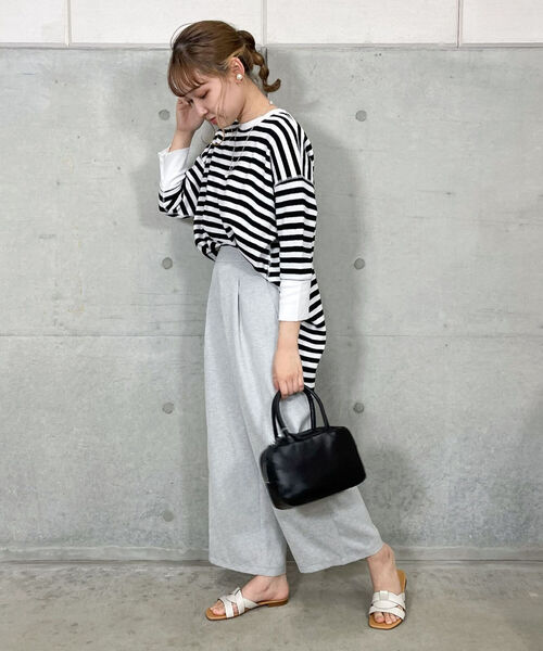 TIDEWAY（タイドウェイ）の「【TIDEWAY/タイドウェイ】ICY mini boston（ハンドバッグ・レディース・ブラック/レッド・FREE）」の7枚目の写真