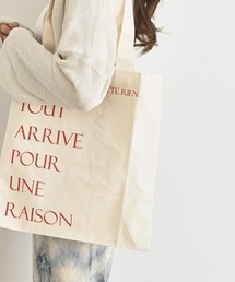 me+em select | レタリングキャンバストートバッグ(トートバッグ)