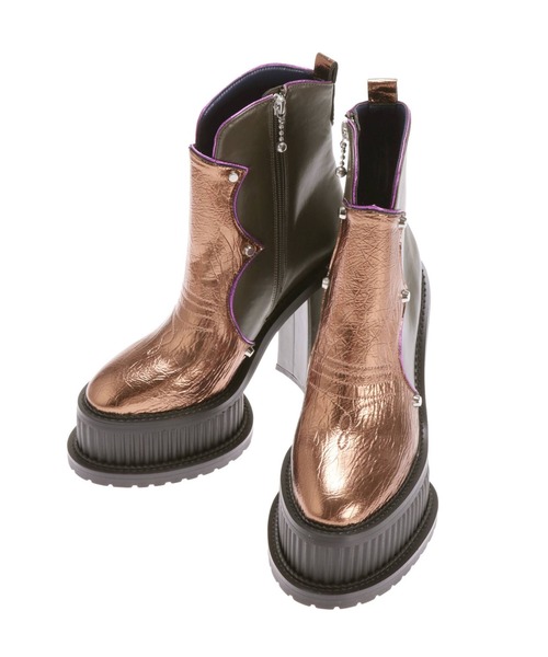 パメオポーズ 厚底 フェイク ファーブーツ pameopose ブーティ Nina Boots – PAMEO POSE | 公式オンラインストア