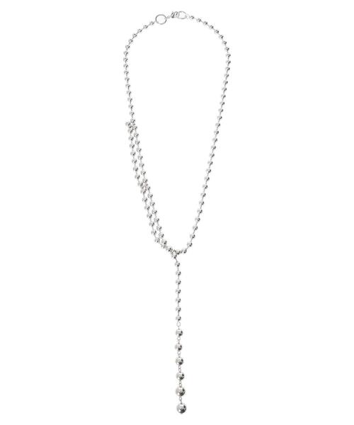 AMERICAN HOLIC（アメリカンホリック）の「メタルボールネックレス（ネックレス・レディース・シルバー・FREE）」の10枚目の写真