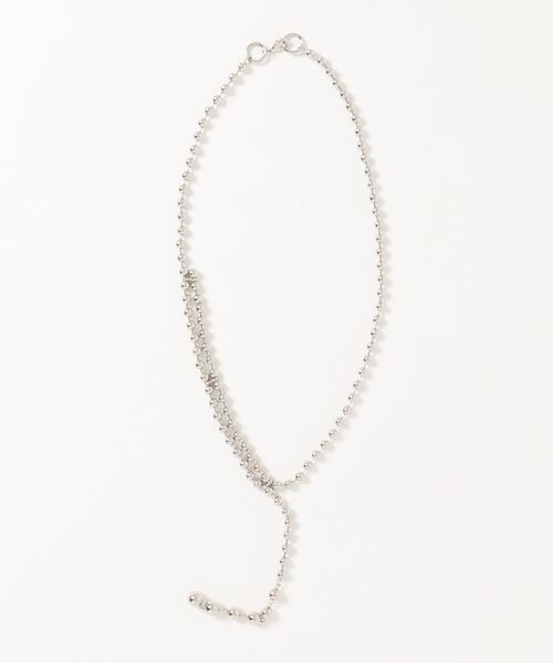 AMERICAN HOLIC（アメリカンホリック）の「メタルボールネックレス（ネックレス・レディース・シルバー・FREE）」の3枚目の写真