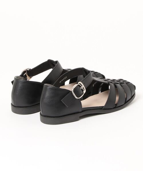 Lugnoncure（ルノンキュール）の「グルカサンダル（サンダル・レディース・オフホワイト/ブラック・SMALL/MEDIUM/LARGE）」の4枚目の写真