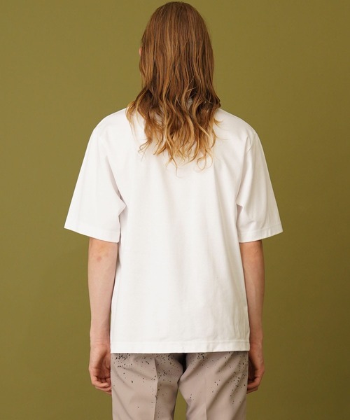 liberum（リベルム）の「【LIBERUM】SLASH POCKET T（Tシャツ/カットソー・メンズ・ホワイト/ブラック・1/2）」の11枚目の写真