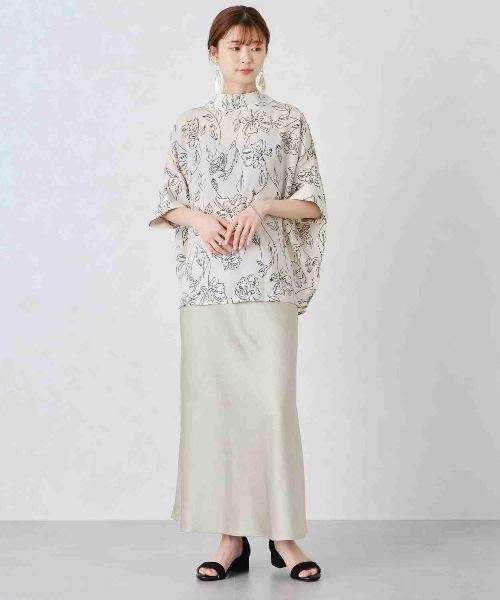 WA ORiental TRaffic（ダブルエーオリエンタルトラフィック）の「アンクルストラップヒールサンダル/12207（サンダル・レディース・ブラック/ベージュ/パープル・LL/S/M/L/3L/SS）」の4枚目の写真