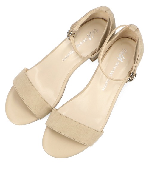 WA ORiental TRaffic（ダブルエーオリエンタルトラフィック）の「アンクルストラップヒールサンダル/12207（サンダル・レディース・ブラック/ベージュ/パープル・LL/S/M/L/3L/SS）」の17枚目の写真