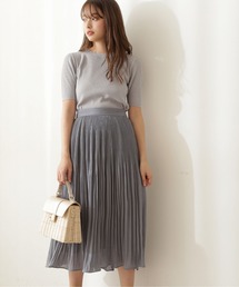 PROPORTION BODY DRESSING | エアリープリーツスカート / 1211220504(スカート)