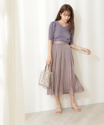 PROPORTION BODY DRESSING | エアリープリーツスカート / 1211220504(スカート)