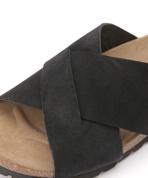 penta（ペンタ）の「PENTA/別注スエードクロスサンダル（サンダル・レディース・オレンジ/カーキ/ブラック/オフホワイト・36/37/38）」の11枚目の写真