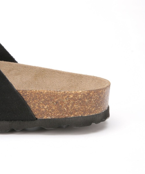 penta（ペンタ）の「PENTA/別注スエードクロスサンダル（サンダル・レディース・オレンジ/カーキ/ブラック/オフホワイト・36/37/38）」の12枚目の写真