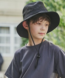 ＆yam | ブランドロゴ入り麦わら風サマークロシェハット(ハット)