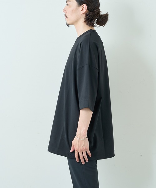 Lui's（ルイス）の「SHINE BIG ショートスリーブTシャツ（Tシャツ/カットソー・メンズ・ブラック/グレー/ライトグレー・FREE）」の7枚目の写真