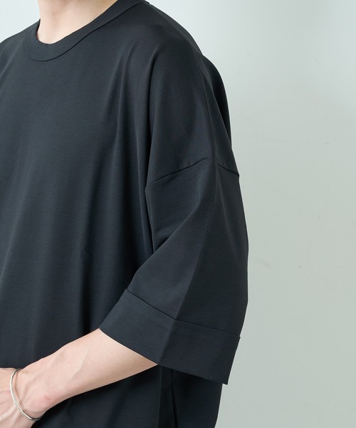 Lui's（ルイス）の「SHINE BIG ショートスリーブTシャツ（Tシャツ/カットソー・メンズ・ブラック/グレー/ライトグレー・FREE）」の11枚目の写真