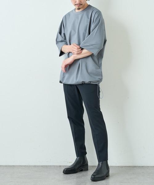 Lui's（ルイス）の「SHINE BIG ショートスリーブTシャツ（Tシャツ/カットソー・メンズ・ブラック/グレー/ライトグレー・FREE）」の21枚目の写真