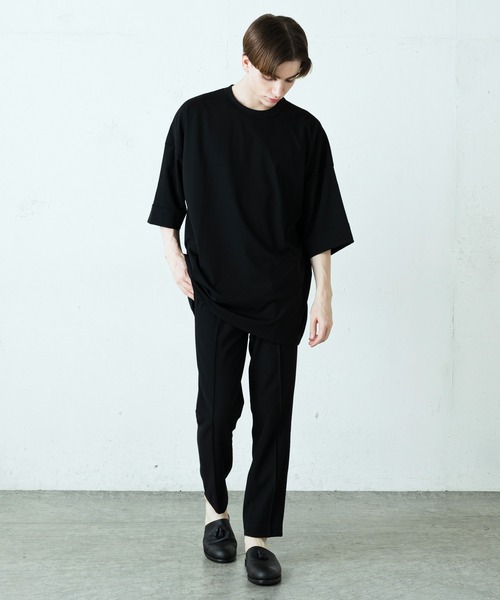 Lui's（ルイス）の「SHINE BIG ショートスリーブTシャツ（Tシャツ/カットソー・メンズ・ブラック/グレー/ライトグレー・FREE）」の15枚目の写真