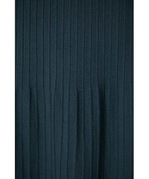 RIM.ARK（リムアーク）の「Pin tuck flare knit SK（スカート・レディース・ダークブルー/ブラック/グレー・36/38）」の5枚目の写真