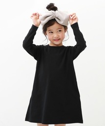 devirock | Aライン無地長袖ワンピース(ワンピース)