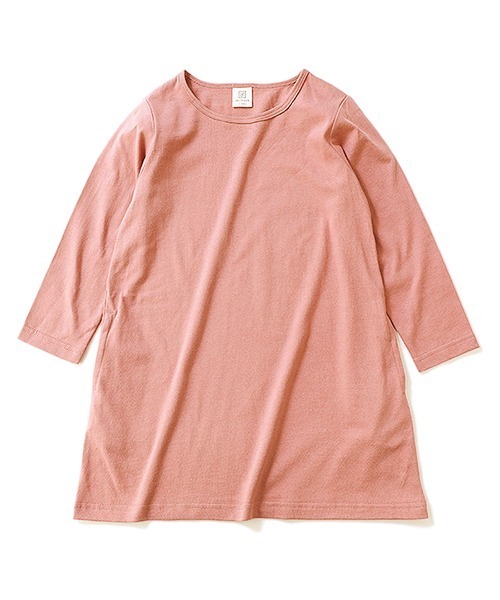 devirock（デビロック）の「Aライン無地長袖ワンピース（ワンピース・キッズ・スモークピンク/ラベンダー/ブラック/ブルーグレー/ネイビー/モカ/ライトカーキ/グレー系その他・150cm/160cm/120cm/100cm/110cm/140cm/90cm/130cm/80ｃｍ）」の17枚目の写真