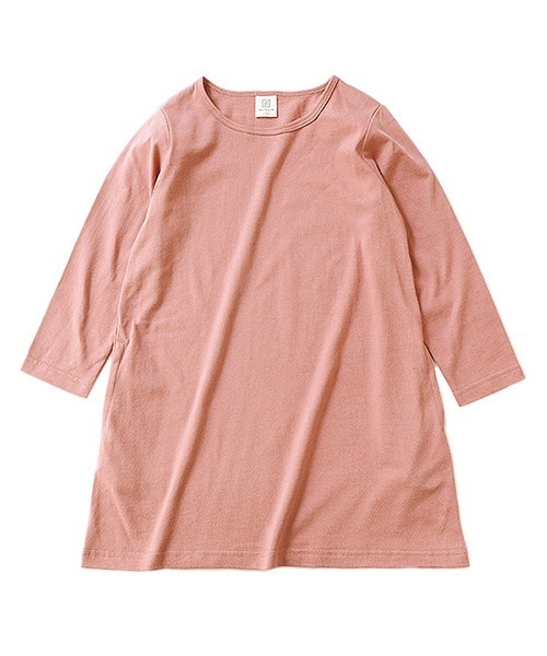 devirock（デビロック）の「Aライン無地長袖ワンピース（ワンピース・キッズ・スモークピンク/ラベンダー/ブラック/ブルーグレー/ネイビー/モカ/ライトカーキ/グレー系その他・150cm/160cm/120cm/100cm/110cm/140cm/90cm/130cm/80ｃｍ）」の21枚目の写真