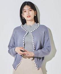 solleim | パールデザインカーディガン(カーディガン/ボレロ)