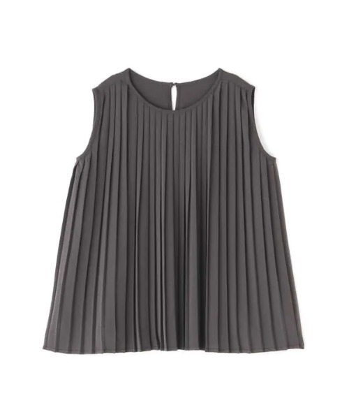 N.（N. Natural Beauty Basic）（エヌエヌナチュラルビューティーベーシック）の「◆プリーツジョーゼットブラウス（シャツ/ブラウス・レディース・オフホワイト/スミクロ/オレンジ・MEDIUM）」の21枚目の写真