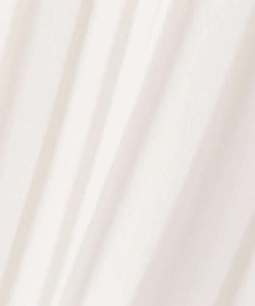 N.（N. Natural Beauty Basic）（エヌエヌナチュラルビューティーベーシック）の「◆プリーツジョーゼットブラウス（シャツ/ブラウス・レディース・オフホワイト/スミクロ/オレンジ・MEDIUM）」の22枚目の写真