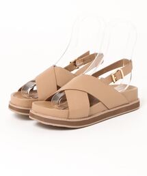 flower | ヌーディカラークロスサンダル(サンダル)