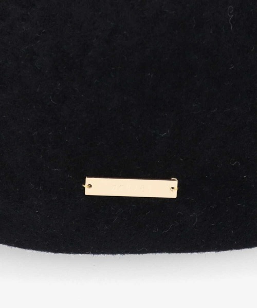 kaorinomori（カオリノモリ）の「カオリノモリ　オークベレー（ハンチング/ベレー帽・レディース・ブラック/ブラウン/ライトグレー/ブルー・M/57.5cm）」の9枚目の写真