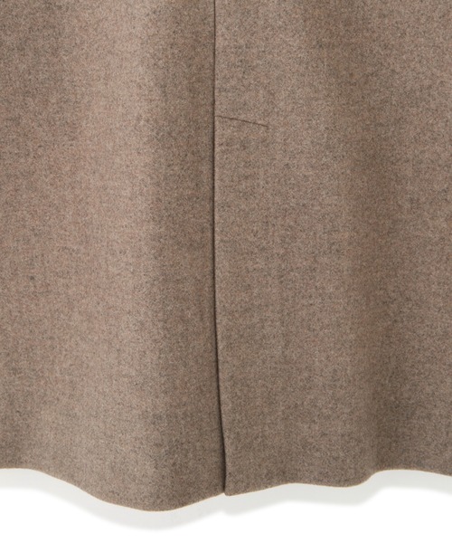 FREE'S MART（フリーズマート）の「【Sシリーズ対応】◆ジャージメルトンダブルブレストコート（チェスターコート・レディース・ブルー/チャコールグレー/オフホワイト/モカ/ブラウン系その他2・SMALL/MEDIUM）」の17枚目の写真