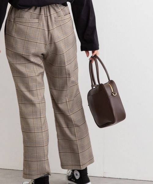 POU DOU DOU(プードゥドゥ)の「パイピングポケットセンタープレスパンツ(その他パンツ・レディース・ブラック/ブラウン/グレー・3)」の15枚目の写真