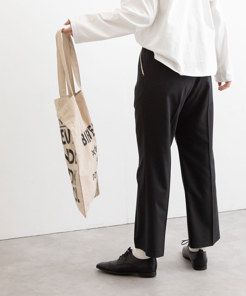 POU DOU DOU(プードゥドゥ)の「パイピングポケットセンタープレスパンツ(その他パンツ・レディース・ブラック/ブラウン/グレー・3)」の21枚目の写真