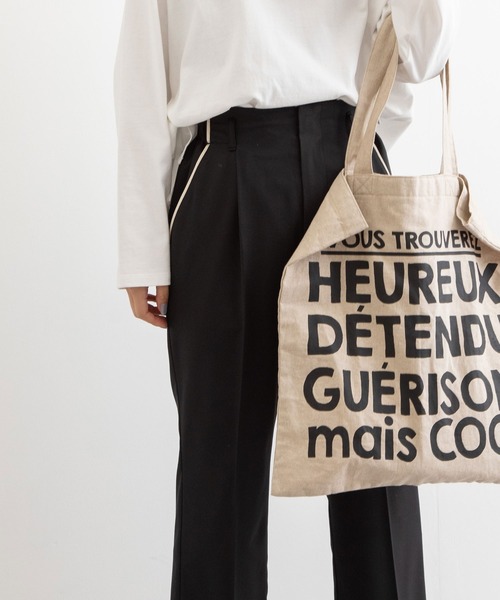 POU DOU DOU(プードゥドゥ)の「パイピングポケットセンタープレスパンツ(その他パンツ・レディース・ブラック/ブラウン/グレー・3)」の6枚目の写真