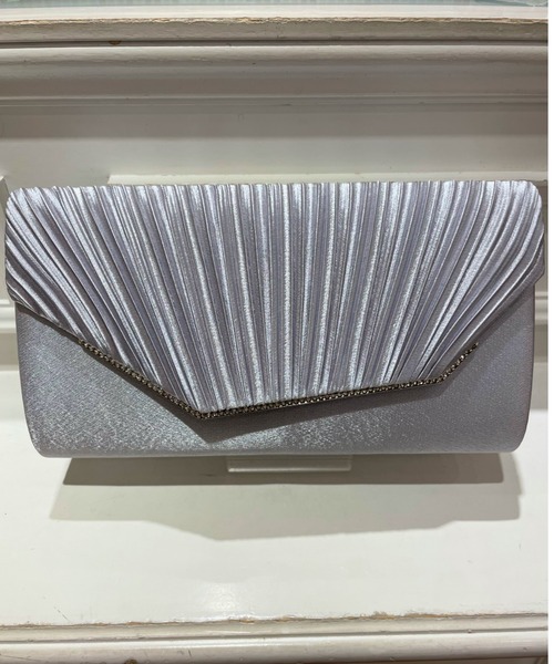 Cupid Heart（キューピッドハート）の「【Cupid Heart】結婚式bag デザインフラップパーティーバッグ（クラッチバッグ・レディース・ブラック/ベージュ/シルバー・MEDIUM）」の20枚目の写真