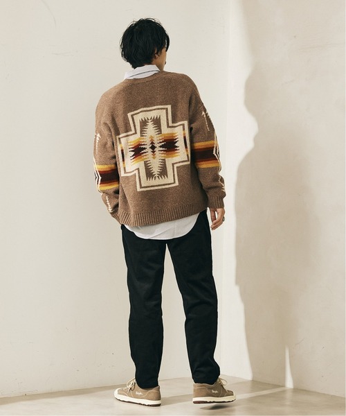 PENDLETON（ペンドルトン）の「【PENDLETON/ペンドルトン】別注ジャガード カーディガン 1（カーディガン/ボレロ・メンズ・ブラック/グレー/ネイビー/ブラウン・MEDIUM/LARGE）」の13枚目の写真