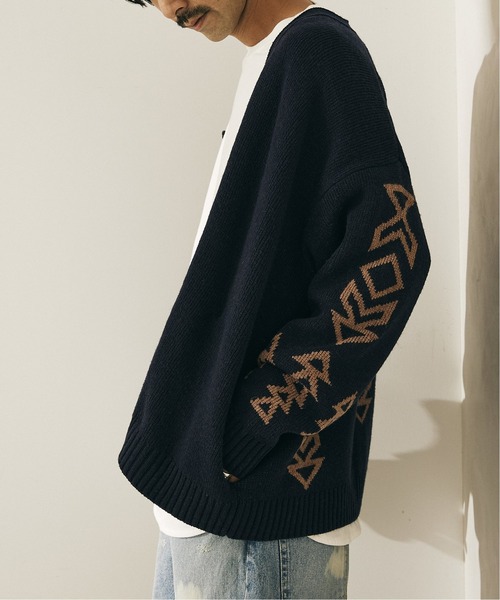 PENDLETON（ペンドルトン）の「【PENDLETON/ペンドルトン】別注ジャガード カーディガン 1（カーディガン/ボレロ・メンズ・ブラック/グレー/ネイビー/ブラウン・MEDIUM/LARGE）」の20枚目の写真