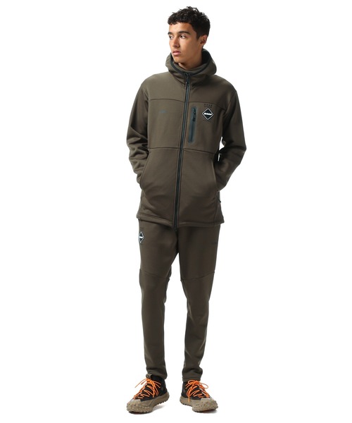ブリストル　POWER STRETCH ZIP UP GAITER HOODIE POLARTEC POWER STRETCH ZIP UP GAITER HOODIE