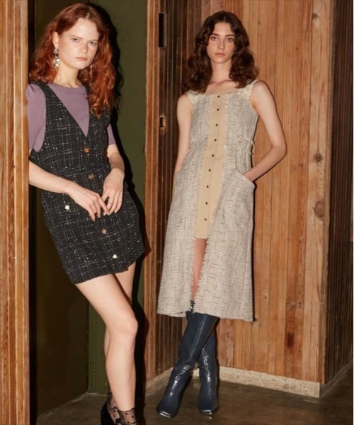 REDYAZEL（レディアゼル）の「スクエアトゥロングブーツ（ブーツ・レディース・ブラウン/ネイビー/ブラック・SMALL/MEDIUM/LARGE）」の11枚目の写真