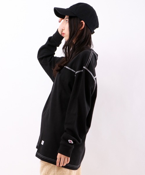 JEMORGAN(ジェーイーモーガン)の「JEMORGAN 度詰天竺VネックロンT(Tシャツ/カットソー・メンズ・ブラウン/ブラック/ホワイト・M/L)」の12枚目の写真