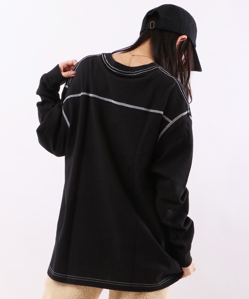 JEMORGAN(ジェーイーモーガン)の「JEMORGAN 度詰天竺VネックロンT(Tシャツ/カットソー・メンズ・ブラウン/ブラック/ホワイト・M/L)」の13枚目の写真