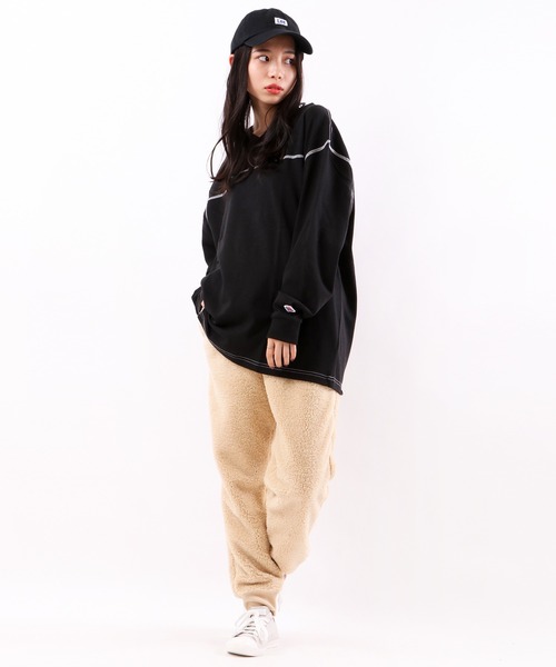 JEMORGAN(ジェーイーモーガン)の「JEMORGAN 度詰天竺VネックロンT(Tシャツ/カットソー・メンズ・ブラウン/ブラック/ホワイト・M/L)」の14枚目の写真