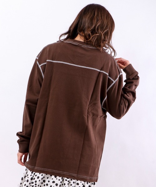 JEMORGAN(ジェーイーモーガン)の「JEMORGAN 度詰天竺VネックロンT(Tシャツ/カットソー・メンズ・ブラウン/ブラック/ホワイト・M/L)」の22枚目の写真