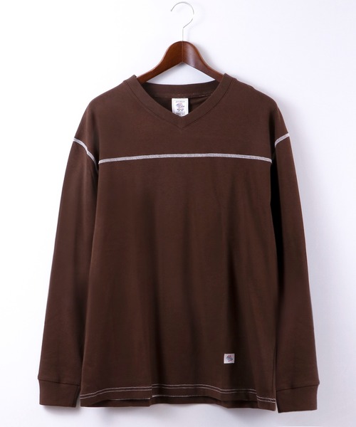 JEMORGAN(ジェーイーモーガン)の「JEMORGAN 度詰天竺VネックロンT(Tシャツ/カットソー・メンズ・ブラウン/ブラック/ホワイト・M/L)」の15枚目の写真