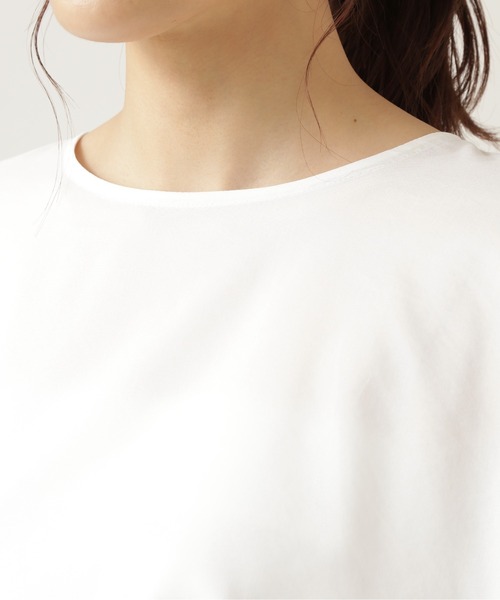 NATURAL BEAUTY BASIC（ナチュラルビューティーベーシック）の「チュニックブラウス/0171210971（シャツ/ブラウス・レディース・グレー系その他/オフホワイト・MEDIUM/SMALL）」の8枚目の写真