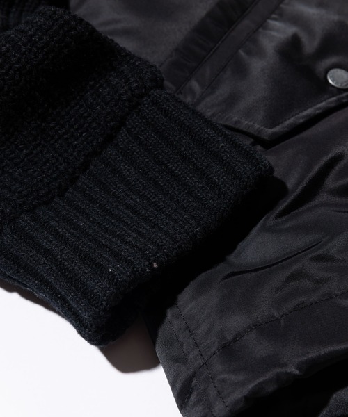 glamb Multi Fabric Military JKT Lサイズ glamb（グラム）の「Multi Fabric Military JKT / マルチ