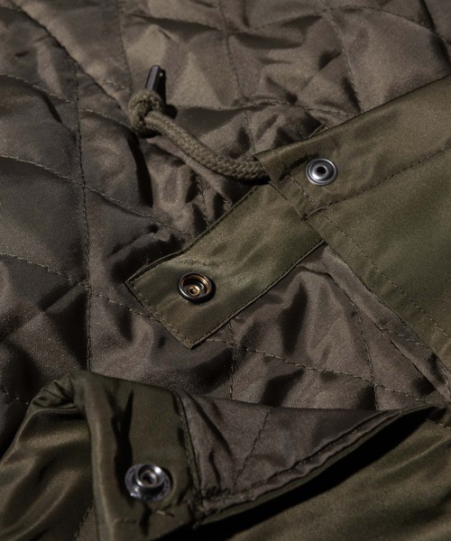 glamb（グラム）の「Multi Fabric Military JKT / マルチファブリックミリタリージャケット（ミリタリージャケット・メンズ・ブラック/カーキ・S/L/M）」の16枚目の写真