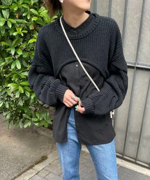 CAPRICIEUX LE'MAGE | 〈セットアイテム〉シャツSETショートニット(ニット/セーター)