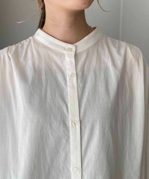 CAPRICIEUX LE&#39;MAGE - 完売商品　〈セットアイテム〉シャツSETショートニット CAPRICIEUX LE'MAGE（カプリシューレマージュ）の「〈セット