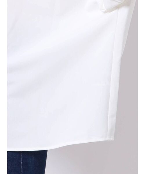 GYDA（ジェイダ）の「オーバーサイズシャツ（シャツ/ブラウス・レディース・オフホワイト/カーキ・FREE）」の7枚目の写真