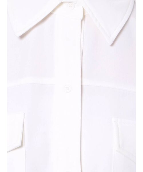 GYDA（ジェイダ）の「オーバーサイズシャツ（シャツ/ブラウス・レディース・オフホワイト/カーキ・FREE）」の5枚目の写真