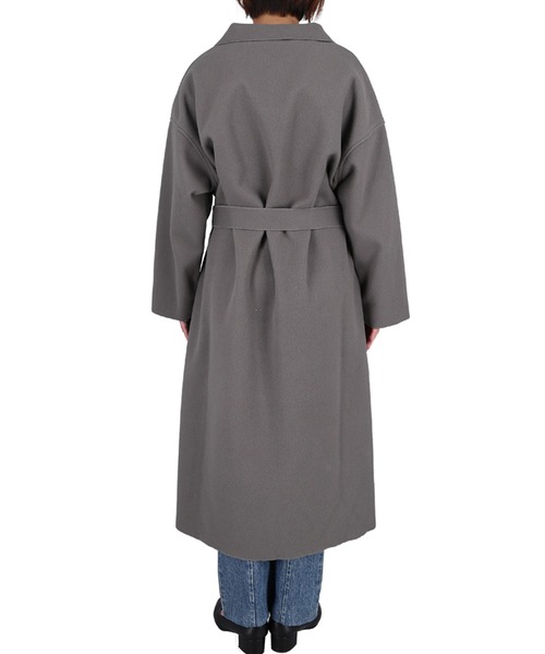 セール】＼新色登場／フェイクウールガウンコート（その他アウター