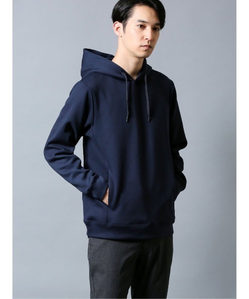 TAKA-Q（タカキュー）の「タカキューメンズ/TAKA-Q：MEN ストレッチダンボール セットアップ 長袖プルパーカー（セットアップアイテムございます）（パーカー・メンズ・シャーベット/ベージュ/ネイビー/グレー系その他2/ブラック/ブラウン・LARGE/X-LARGE/MEDIUM）」の6枚目の写真